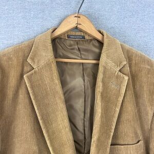 Woolrich John Rich & Bros. Tan Corduroy Blazer Sports Coat Size 48R